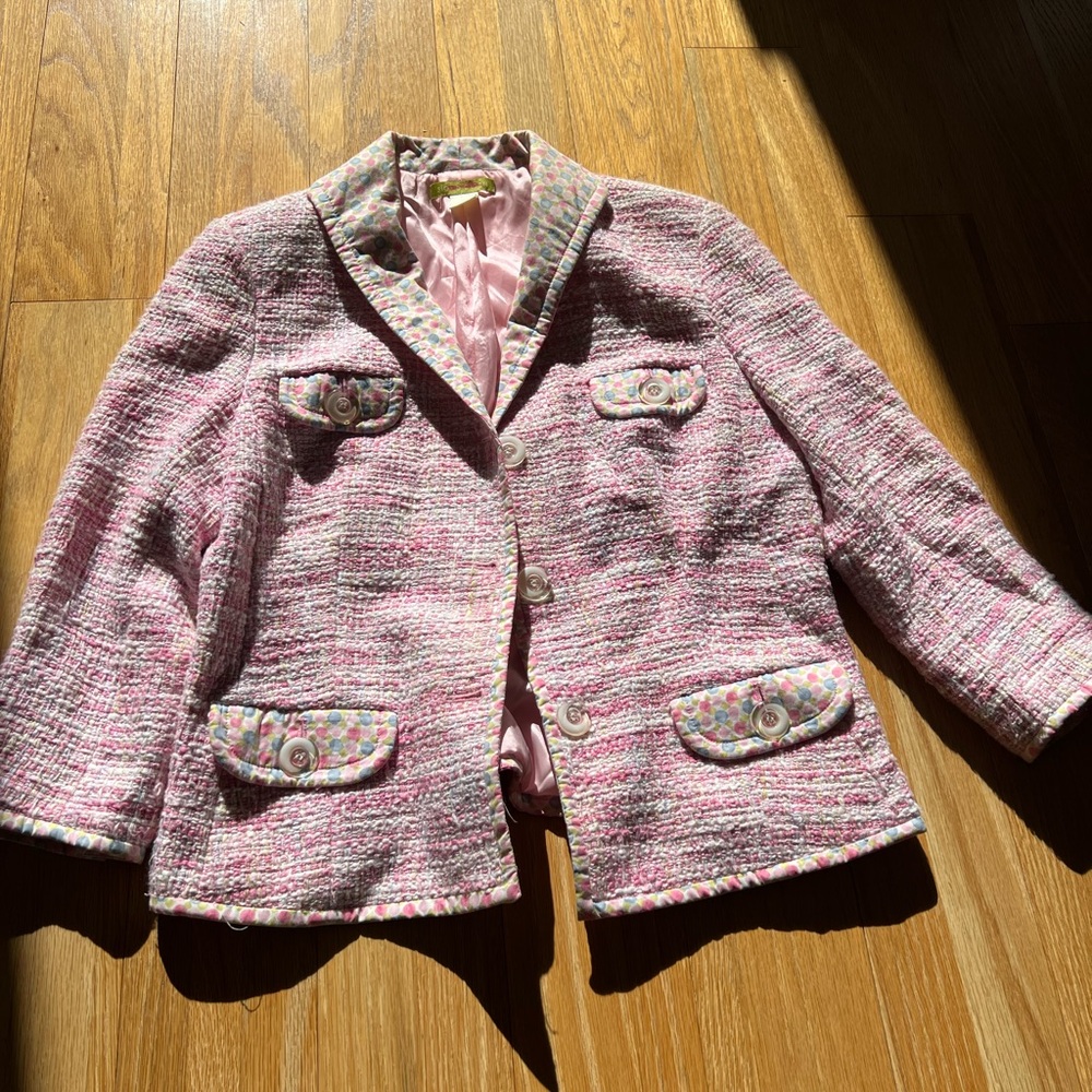 Pink blazer